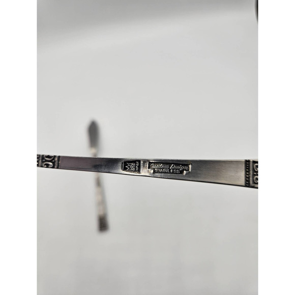 Custom Design CUD1 Jelly Spoon and Butter Spreader Lot of 2 Stainless - Picture 3 of 3